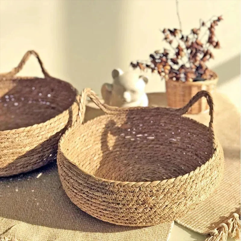 Natural Woven Cat Nest – Cozy & Washable